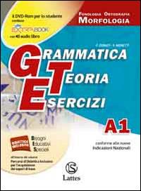 Copertina di Grammatica Teoria Esercizi Vol.a1 (con Cd E Prove Ingr.)+a2