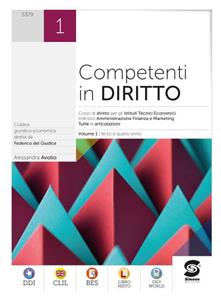 Copertina di Competenti In Diritto 1 (+clil)