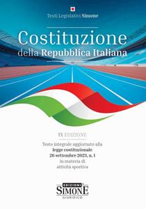Copertina di Costituzione Della Repubblica Italiana
