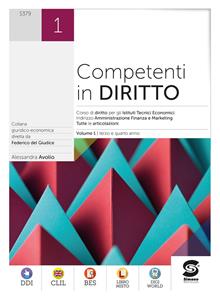 Copertina di Competenti In Diritto 1 (+clil)
