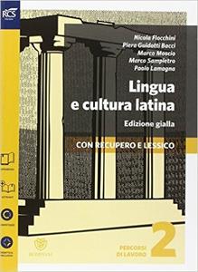Copertina di Lingua E Cultura Latina E Lessico Ed Gialla 2