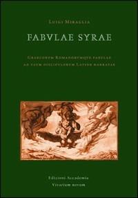 Copertina di Fabvlae Syrae