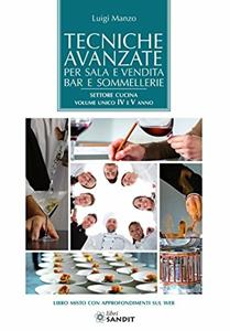 Copertina di Tecniche Avanzate Per Sala E Vendita, Bar E Sommellerie