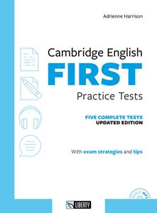 Copertina di Cambridge English First Practice Tests