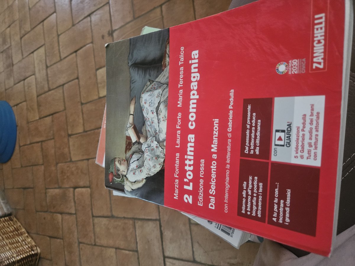 Foto reale del libro