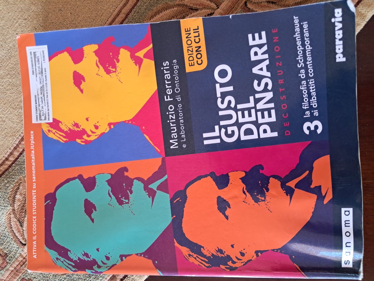 Foto reale del libro